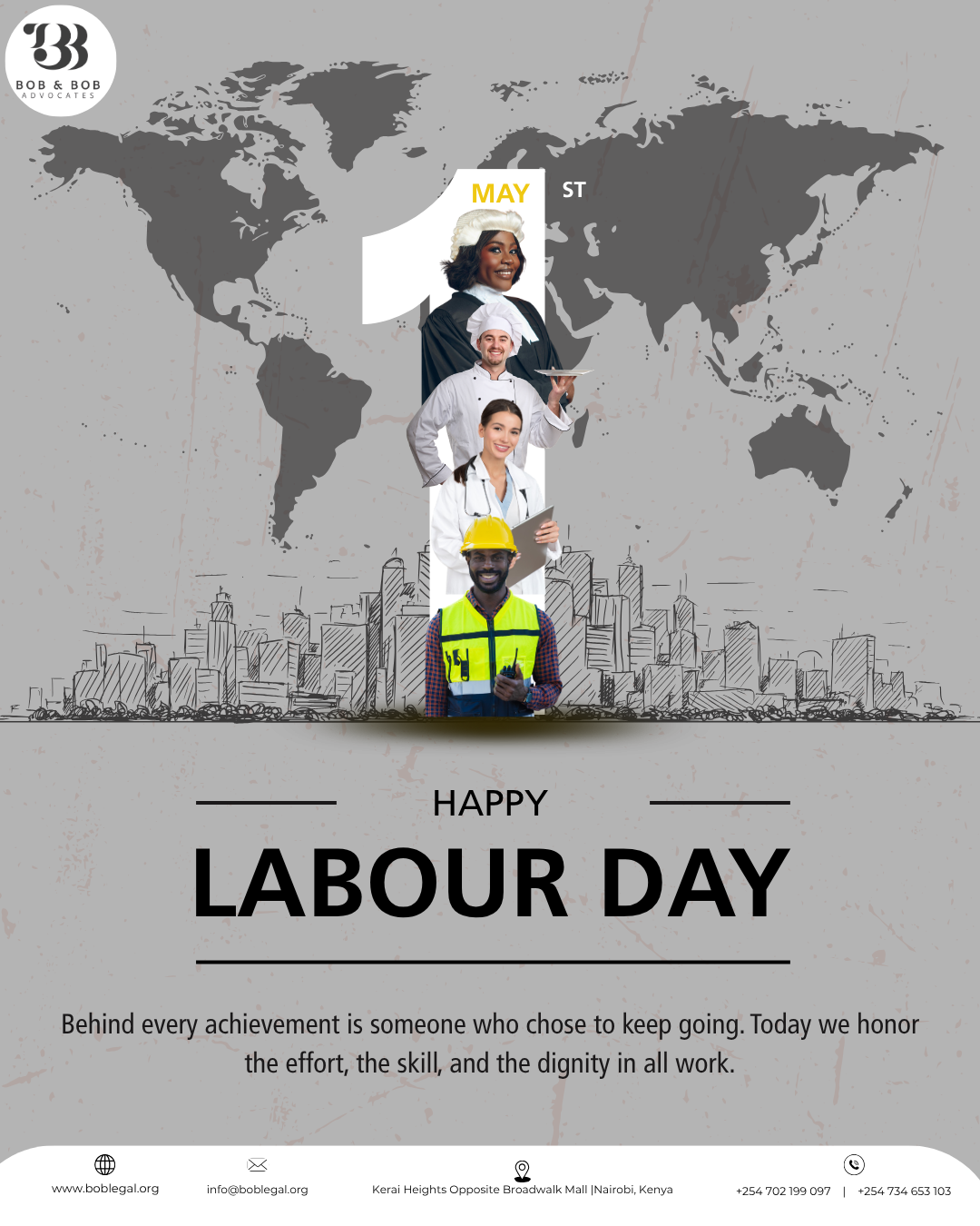 Happy Labour Day by Bob & Bob Advocates